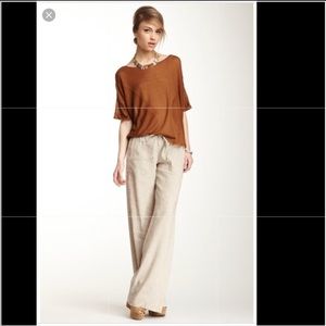JCREW khaki Linen Pants / NWT